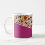 Morocco and Fuchsia Mug by KCS