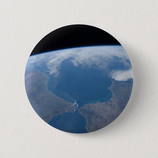 Morocco And Spain. Button (Front)