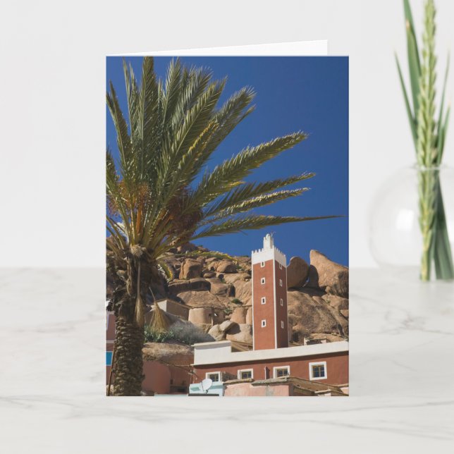 MOROCCO, Anti Atlas, TAFRAOUTE Area: ADAI, Red Card (Front)