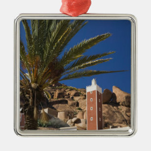 MOROCCO, Anti Atlas, TAFRAOUTE Area: ADAI, Red Metal Ornament