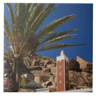 MOROCCO, Anti Atlas, TAFRAOUTE Area: ADAI, Red Tile