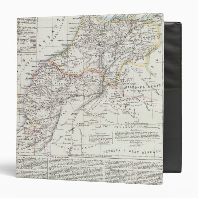 Morocco Binder (Front/Inside)