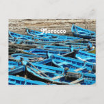 Morocco Boats Postcard