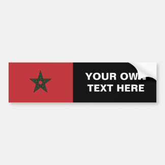 Morocco Bumper Sticker