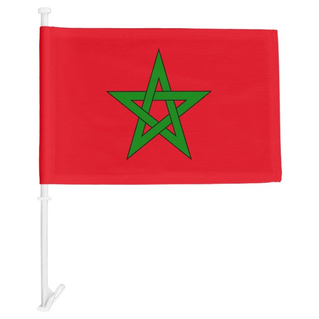 Morocco Car Flag (Front)