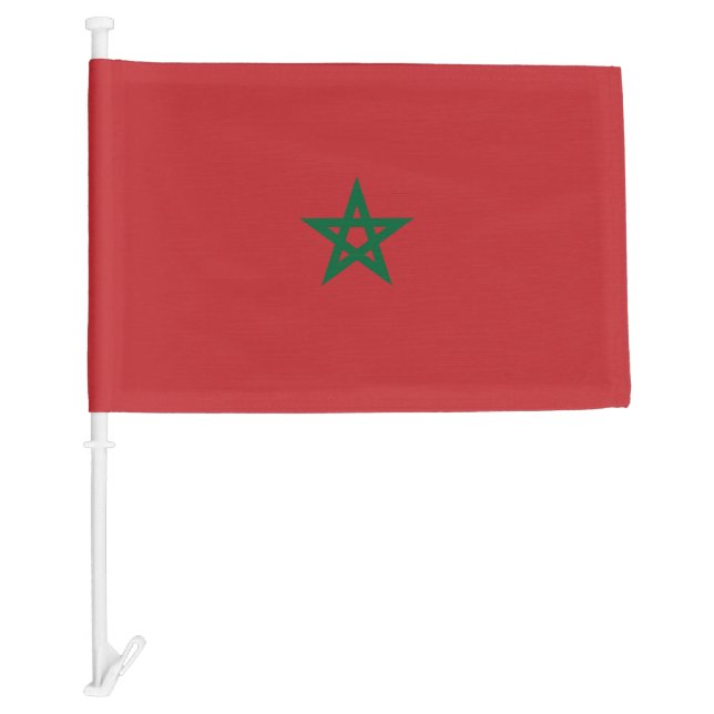 Morocco Car Flag (Front)