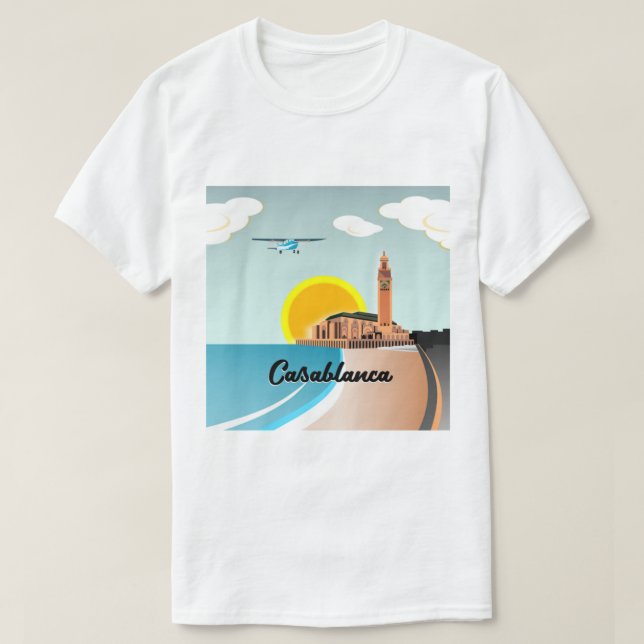Morocco Casablanca Morocco T-Shirt (Design Front)