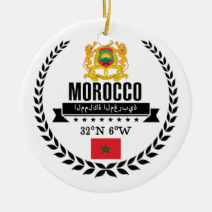 Morocco Ceramic Ornament