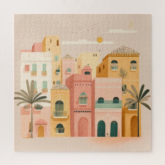 Morocco city jigsaw puzzle (Vertical)