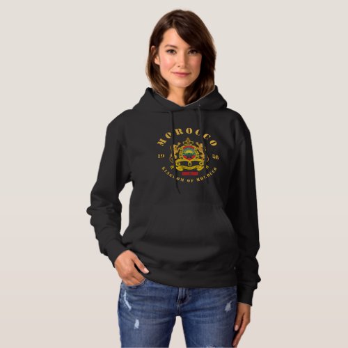 Morocco Coat of Arms Hoodie