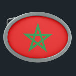 morocco country flag belt buckle<br><div class="desc">morocco country flag</div>