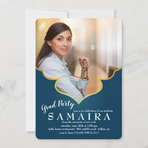 Morocco Cutout Photo Invitation