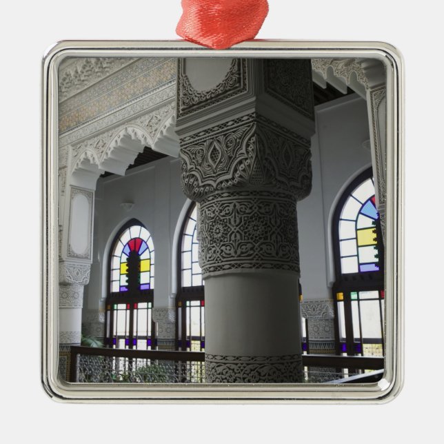 MOROCCO, Fes: Fes El, Bali (Old Fes), Riad Fes Metal Ornament (Front)