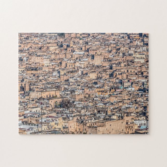 Morocco Fez Old Medina Jigsaw Puzzle (Horizontal)