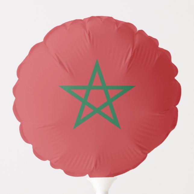 Morocco Flag Balloon (Front)