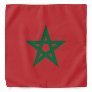 Morocco Flag Bandana