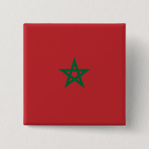 Morocco Flag Button