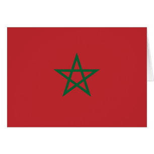 Morocco Flag Cards