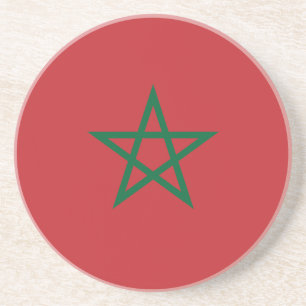 Morocco Flag Coaster