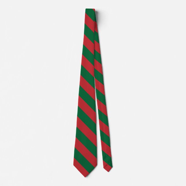 Morocco Flag Elegant Patriotic Neck Tie (Front)