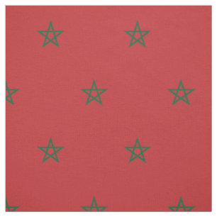 Morocco Flag Fabric