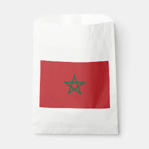 Morocco Flag Favor Bag