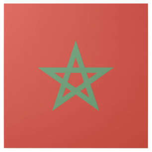 Morocco flag gallery wrap
