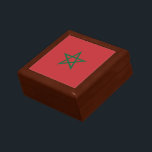 Morocco Flag Gift Box<br><div class="desc">Patriotic flag of Morocco.</div>