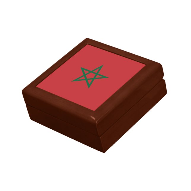 Morocco Flag Gift Box (Side)