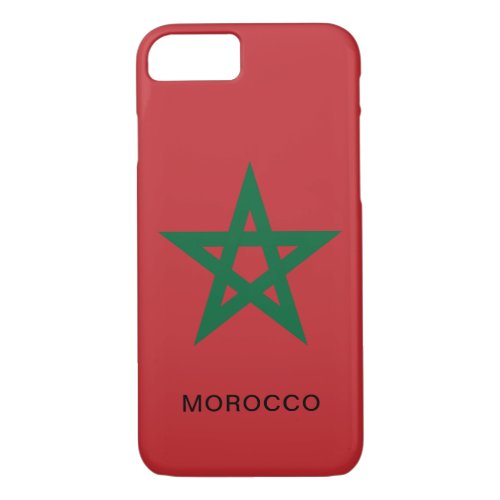 Morocco Flag iPhone Case