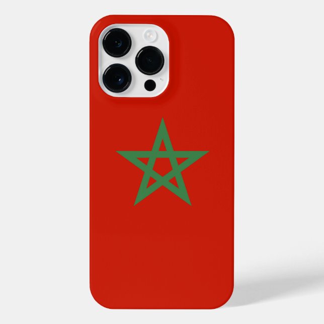Morocco flag iPhone case (Back)