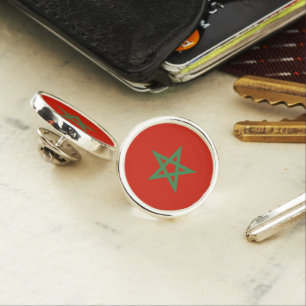 Morocco flag lapel pin