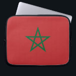 Morocco Flag Laptop Sleeve<br><div class="desc">Add a touch of Moroccan pride to your tech accessories with our exclusive laptop sleeve featuring the flag of Morocco! Crafted with meticulous attention to detail, this laptop sleeve is more than just a protective case; it’s a celebration of Morocco’s rich heritage and cultural pride. The vibrant design prominently displays...</div>