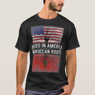 Morocco Flag Moorish American Flag Moorish Flag T-Shirt