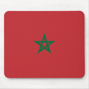 Morocco Flag Mouse Pad
