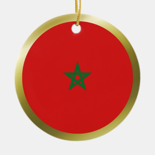 Morocco Flag Ornament
