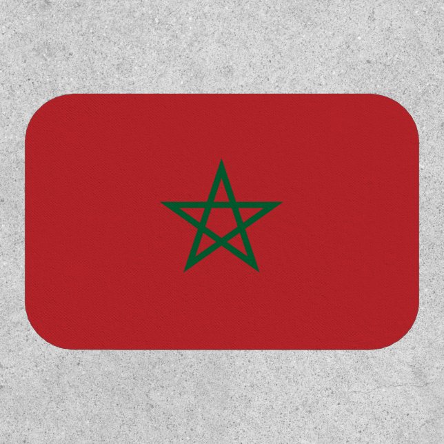 Morocco Flag Patch (Front)