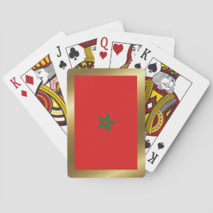 Morocco Flag Playing Cards