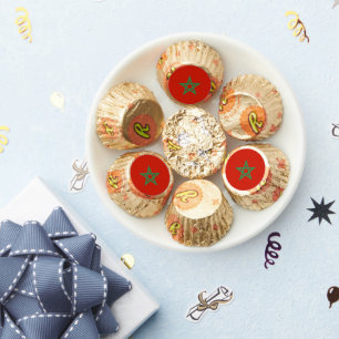 Morocco flag reese's peanut butter cups