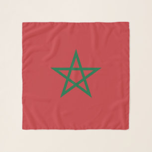 Morocco Flag Scarf