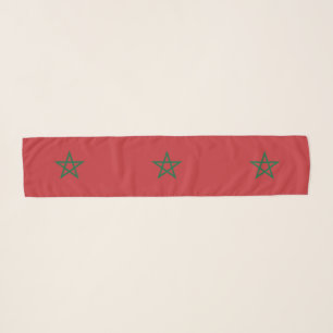 Morocco Flag Scarf