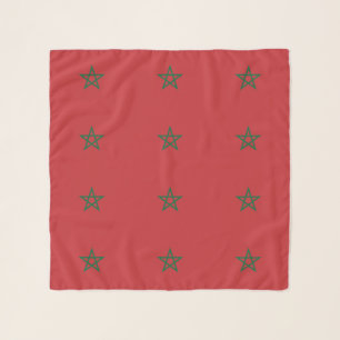 Morocco Flag Scarf