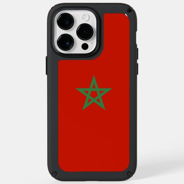 Morocco flag speck iPhone case (Front)