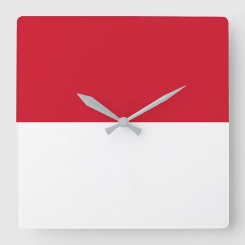 Morocco Flag Square Wall Clock