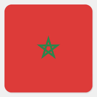 Morocco Flag Sticker