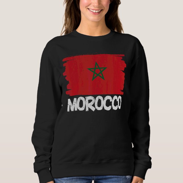 Morocco Flag Sweatshirt (Front)