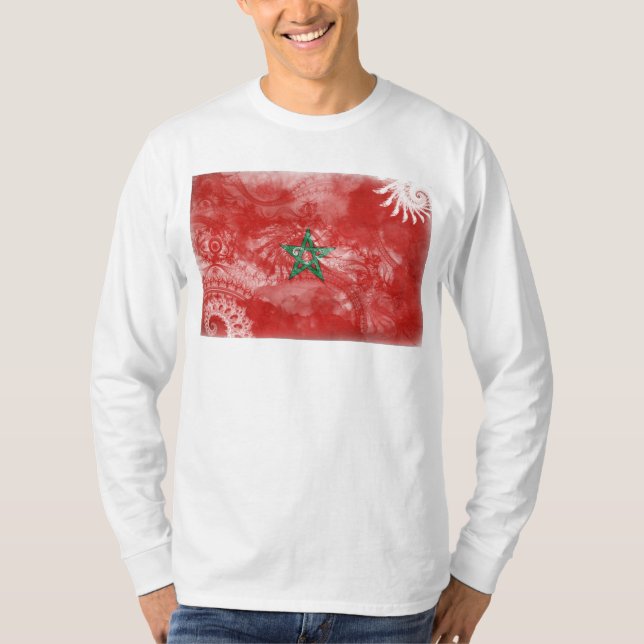Morocco Flag T-Shirt (Front)