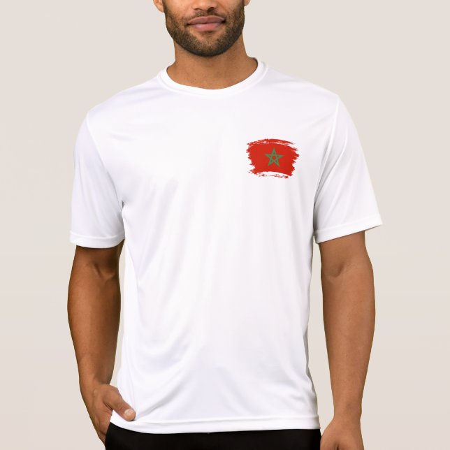 Morocco flag T-Shirt (Front)