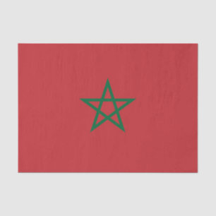Morocco Flag Tissue Paper