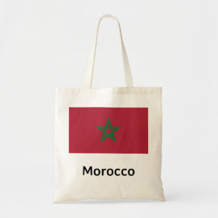 Morocco Flag Tote Bag
